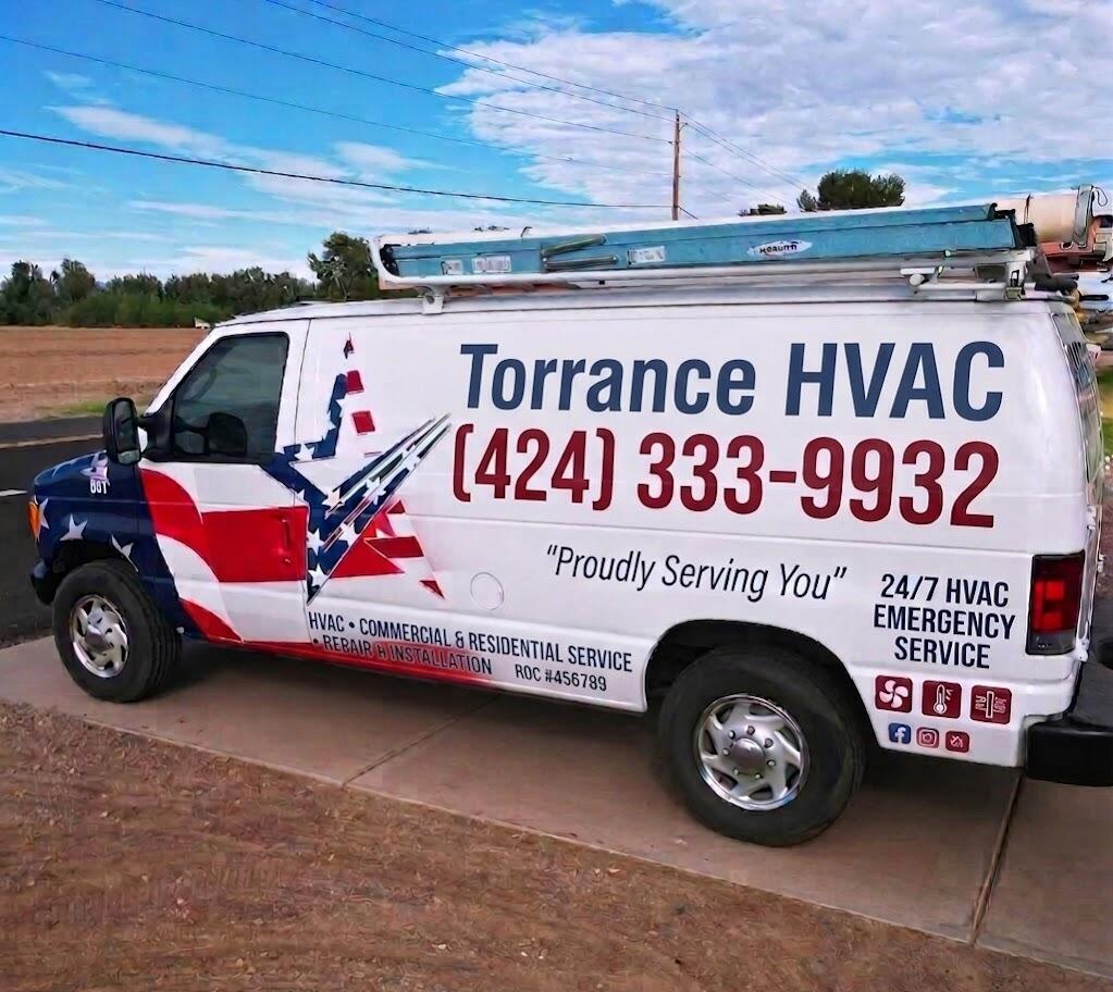 Torrance HVAC service van